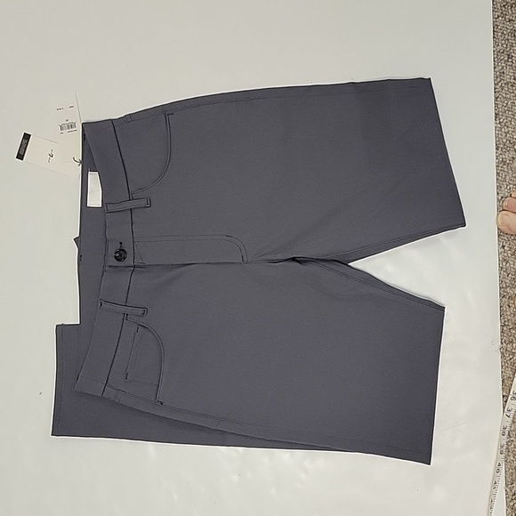 7 For all Mankind Adrien 5 pocket tech series pants men's sz 30 grey NWT - Picture 3 of 5